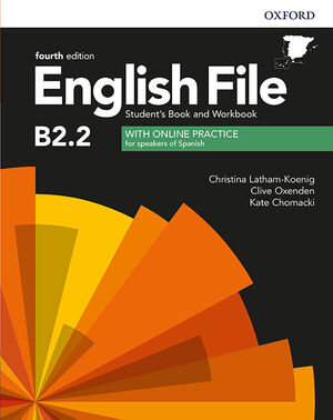 ENGLISH FILE B2 2 STUDENTS BOOK AND WORKBOOK WITH KEY FOURTH EDITION 2020