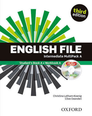 ENGLISH FILE INT SB+WB A PK 3ED