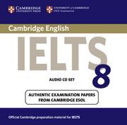 CAMBRIDGE IELTS 8 AUDIO CDS (2)