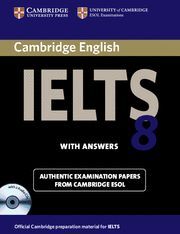 CAMBRIDGE IELTS 8 SELF-STUDY PACK (STUDENT'S BOOK WITH ANSWERS AND AUDIO CDS (2)