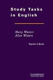 STUDY TASKS IN ENGLISH TEACHER'S BOOK