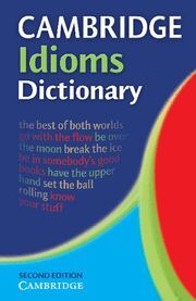 CAMBRIDGE IDIOMS DICTIONARY 2ND EDITION