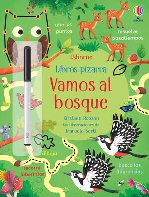 EL BOSQUE LIBROS PIZARRA CON ACTIVIDADES