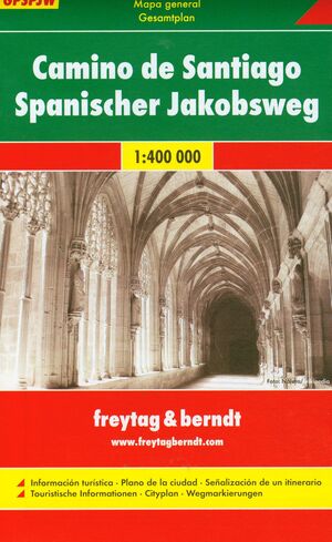 CAMINO DE SANTIAGO 1:400.000