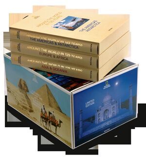 NATIONAL GEOGRAPHIC AROUND THE WORLD IN 125 YEARS 3 VOL