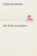DIE WELT VON GESTERN