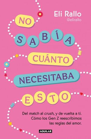 NO SABÍA CUÁNTO NECESITABA ESTO