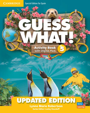 GUESS WHAT!SPECIAL EDITION FOR SPAIN UPDATED LEVEL 5 ACTIVITY BOOK WITH DIGITAL