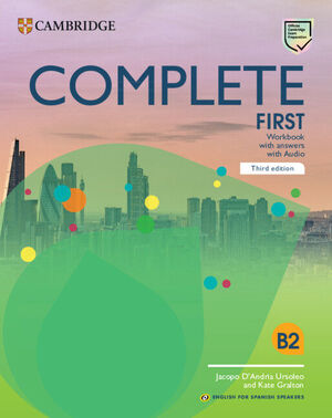 COMPLETE FIRST WORKBOOK WITH ANSWERS WITH AUDIO EN