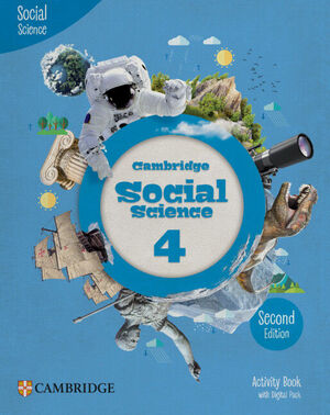 CAMBRIDGE SOCIAL SCIENCE SECOND EDITION LEVEL 4 ACTIVITY BOOK WITH DIGITAL PACK