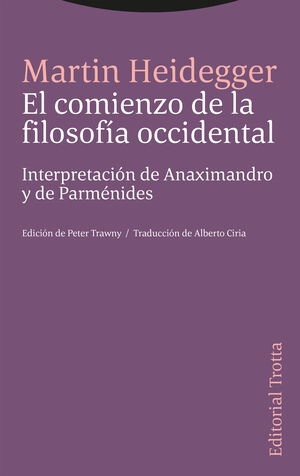 EL COMIENZO DE LA FILOSOFÍA OCCIDENTAL