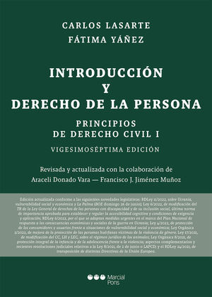 PRINCIPIOS DE DERECHO CIVIL I