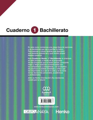 CUADERNO HENKO 1 BACHILLERATO