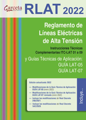 REGLAMENTO DE LINEAS ELECTRICAS DE ALTA TENSION (RLAT 2022)