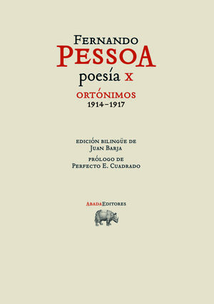 POESÍA X. ORTÓNIMOS 1914-1917