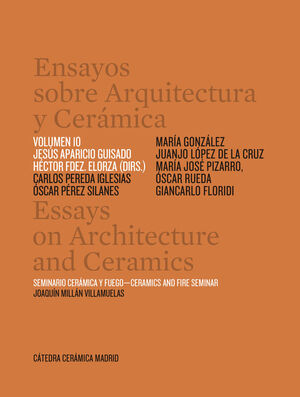 ENSAYOS SOBRE ARQUITECTURA Y CERAMICA VOL 10