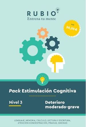 (PAK).ESTIMULACION COGNITIVA.(NIVEL 3).(DET.MODERADO-GRAVE)