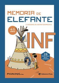MEMORIA DE ELEFANTE INFANTIL: CUADERNO DE VACACIONES