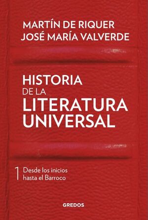 HISTORIA DE LA LITERATURA UNIVERSAL I