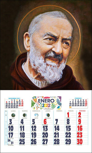 CALENDARIO PADRE PÍO 2023