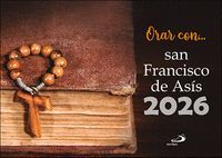 CALENDARIO DE PARED ORAR CON SAN FRANCISCO DE ASIS 2026