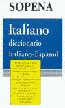 SOPENA DICCIONARIO ITALIANO ESPAÑOL/ESPAÑOL ITALIANO