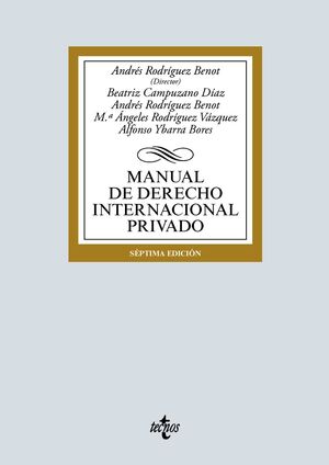 MANUAL DE DERECHO INTERNACIONAL PRIVADO