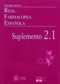 REAL FARMACOPEA ESPAÑOLA. SEGUNDA EDICIÓN. SUPLEMENTO 2.1