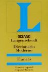DICCIONARIO MODERNO FRANCÉS OCÉANO