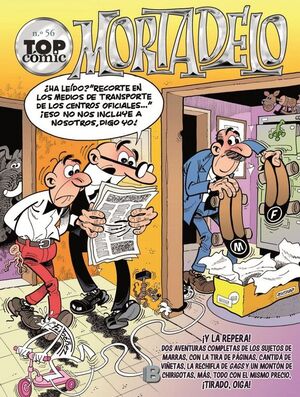 CONTRABANDO  ¡TIJERETAZO! (TOP CÓMIC MORTADELO 56)