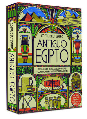 ANTIGUO EGIPTO COFRE DEL TESORO