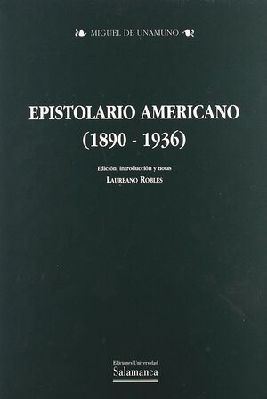 EPISTOLARIO AMERICANO (1890-1936)