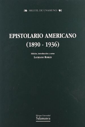 EPISTOLARIO AMERICANO (1890-1936)