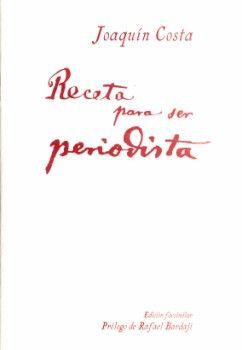 RECETA PARA SER PERIODISTA