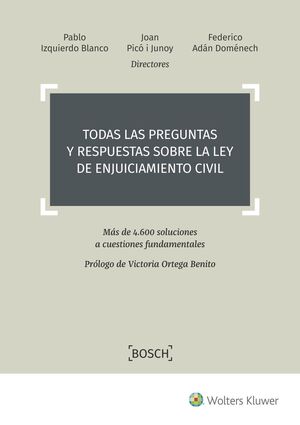 LEY DE ENJUICIAMIENTO CIVIL 5000 PREGUNTAS Y RESPUESTAS