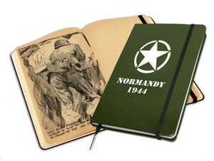 LIBRETA ILUSTRADA NORMANDY 1944