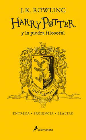 HARRY POTTER Y LA PIEDRA FILOSOFAL. HUFFLEPUFF