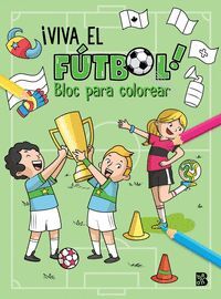 VIVA EL FÚTBOL-BLOC PARA COLOREAR