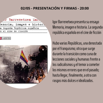 Presentación: Memoria, imagen e historia 