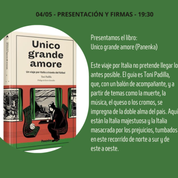 Presentación: Unico grande amore 