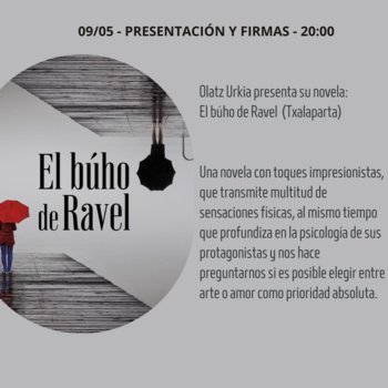 Presentación: El búho de Ravel 