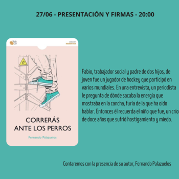 Presentación: CORRERÁS ANTE LOS PERROS 